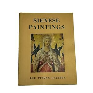 VTG MCM Sienese Painting by The Pitman Gallery 23 Pages Circa 1950's